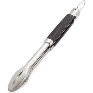 Weber Grillzange Edelstahl Schwarz, Silber