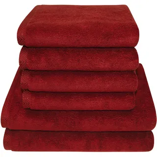 Dyckhoff City Lights Handtuchset 4-tlg. rot