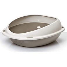 Agrobiothers Shuttle Katzentoilette, oval, mit Rand, 45 x 36 x 15 cm