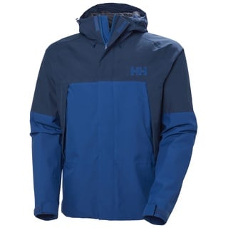 HELLY HANSEN Herren Banff Regenjacke, Deep Fjord, L EU