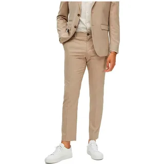 SELETED HOMME Men's SLHSLIM-Neil TRS B NOOS Anzughose, Sand, 94