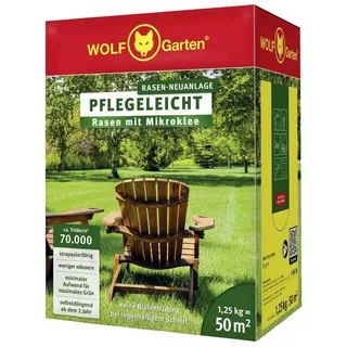 WOLF-Garten Wolf-Garten, Rasen mit Mikroklee 1,25 kg 50