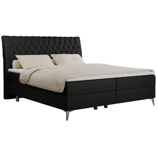 MKS Meble MKS Boxbett, Schwarz Kunstleder - H4 - Schwarz