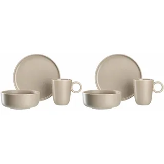 LEONARDO ROMA Geschirrset 6-tlg. beige