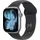 Watch Series 11 GPS 42mm Aluminiumgehäuse Grau Uhrenarmband Schwarz M
