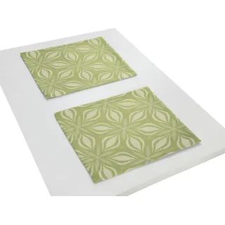 ADAM Audio Adam Platzset »Retro Floret« 2-er Set, grün