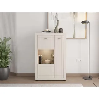 Home Affaire Vitrine Warwick 83,5 x 35 x 10 cm Weiß