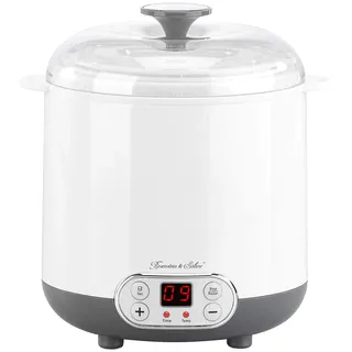 Rosenstein & Söhne Joghurtmaschine: Joghurt-Maker für griechischen Joghurt, Naturjoghurt u.v.m., 1,5 Liter (Yogurt Maker, Bereiter, Joghurtbereiter griechischer)