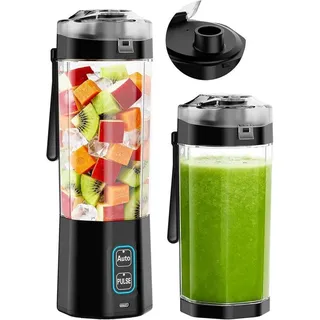 Portable Smoothie Maker - Mini - 700 Ml - Bpa-Frei - Tragbar - Lekvrieger Deckel - Oplaadbar - Wasserfest - Für Smoothies, Shakes, Lebensmittelvorbereitung