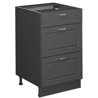 Vicco Schubladenschrank Fame-Line 50 x 0 x 82 cm Gold