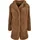 Damen Ladies Oversized Sherpa Coat Jacket midground