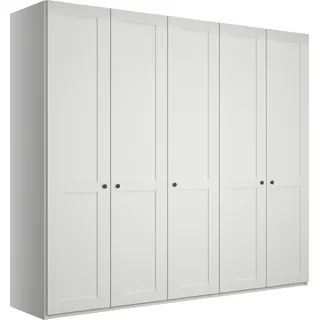 Wiemann Göteborg Drehtürenschrank 246,3 x 216 x 58 cm weiß