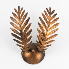 XXXLutz WANDLEUCHTE Bronzefarben - 14 cm