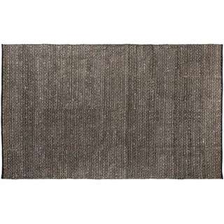 Lastdeco Elara Teppich aus Jute in Schwarz/Natur, 310 x 200 x 1 cm