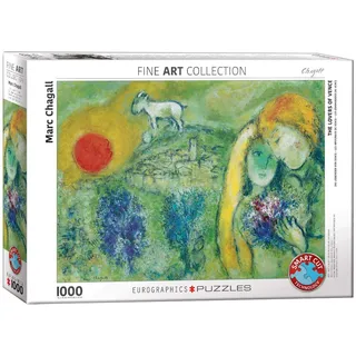 Eurographics 6000-0848 Marc Chagall Les Amoureux de Vence 1000 Teile,