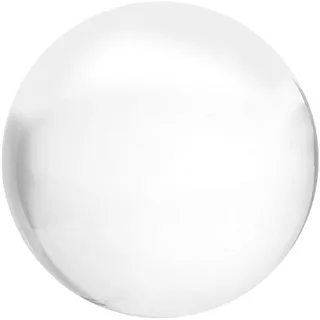 WINOMO Kristallkugel Glaskugel Klar für Feng Shui Fotografie Meditation Hochzeit Haus Büro Dekoration 3cm (Transparent Weiß)