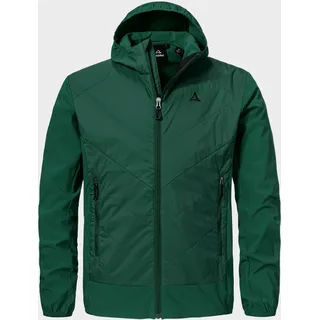 Schöffel Funktionsjacke SCHÖFFEL "Hybrid Jk Style Blaueis MNS", Herren, Gr. 48, 6995, grün, Oberstoff: 86% Nylon, 14% Elasthan. Oberstoff Vorderteil: 100% Nylon. (Coating: Polyurethan). Futter: 100% Polyester.