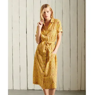 Superdry Printed Kleid - Yellow Print - S