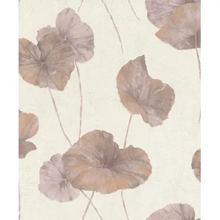 Rasch Textil Vliestapete Andy Wand 10 m x 0,53 m 1 St Rot/Creme 458237