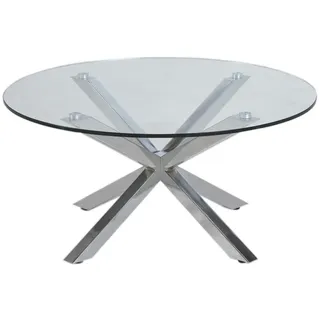 Actona AC Design Heaven Kaffeetisch, Rundform, 4 Bein(e), Transparent - Transparent
