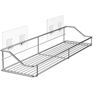 OriwarE Duschablage ohne Bohren Wandablage Badezimmer Duschkorbe Badregal Selbstklebend SUS304 Edelstahl