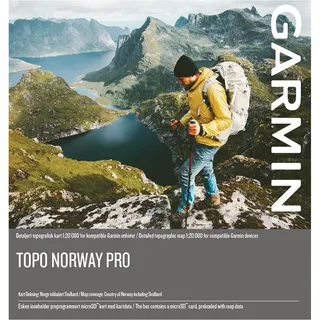 Garmin Microsd/Sd Card: Topo Norway Pro neutral