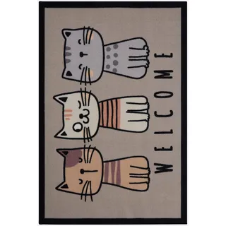 Fußmatte 1 mm Höhe, katzen