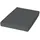 Topper-Spannbettlaken Jersey-Elasthan 180 x 200 - 200 x 220 cm grau