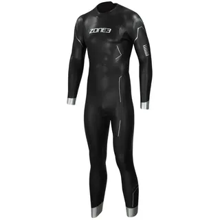 Zone3 Agile Langarm-neoprenanzug - Black / Silver / Gunmetal - S