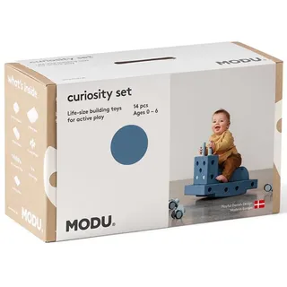 MODU Curiosity-Set, Design:Deep Blue / Sky Blue - Blau