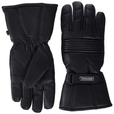 Herren Thermo-Handschuhe Leder Wasserdicht Innenfutter Für Motorrad & Winter Thinsulate - M