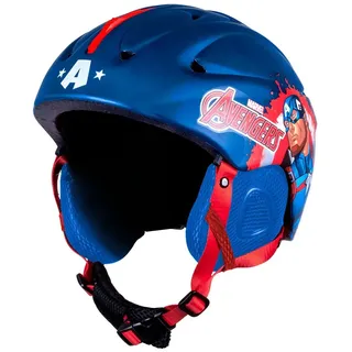 Marvel Ski Captain America Helm - Dark Blue - One Size