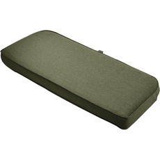 CLASSIC ACCESSORIES Montlake FadeSafe Wasserabweisend 104,4 x 45,7 x 7,6 cm Outdoor-Bank/Sofa konturiertes Rückenkissen, Terrassenmöbel Schaukelkissen, Heather Farn Green, Terrasse Loveseat Kissen