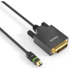 Purelink Kabel ULS Zert. 2K High Speed Mini-DisplayPort - DVI-D, 2 m (2 m, DisplayPort, DVI), Video Kabel