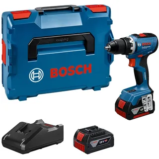 Bosch GSR 18V-65 inkl. 2 x 5,0 Ah + L-BOXX