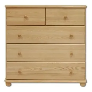 Kommode Sideboard Echtholz 100cm Anrichte Neu JVmoebel - Beige