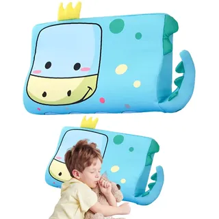 YANGUN Schlummerkids Kissen, 45X27cm Calmly Kinderkissen, kopfkissen Kinder, Ergonomisches KissenKinder, Atmungsaktives Kinder Bett Kissen für Besserenund Gesünderen (Style 2)