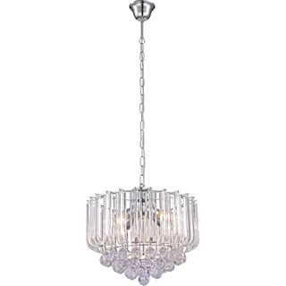 GLOBO Minnesota 4-flg. E14 40 cm rund verchromt