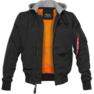 Alpha Industries MA-1 TT Hood black L