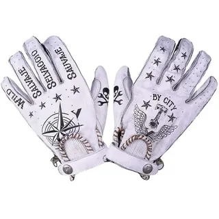 By City Second Skin Tattoo Ii Handschuhe - White - L