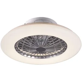 Trio Stralsund-R62522187 50 cm Deckenventilator mit Licht inkl. Fernbedienung
