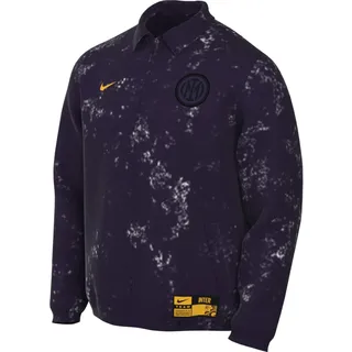 Nike Inter Milan Jacke Inter Milan Club Third Fußball Harrington-Jacke Für Herren, Blackened Blue/University Gold, FQ3261-498, S