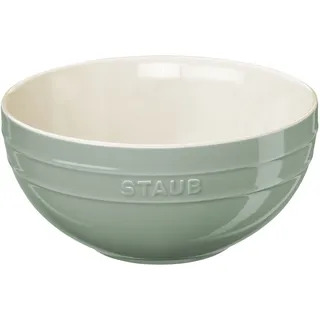 Staub Ceramique Schüssel 24 cm, rund, Eukalyptus, Keramik