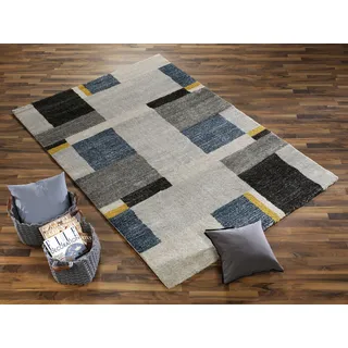 OCI Webteppich 200x250 cm CASTLE BEPPO ¦ grau ¦ Synthetische Fasern ¦ Maße B: 200