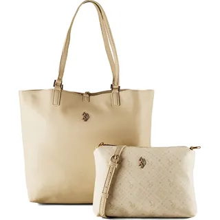 U.S. Polo Assn. Malibu Shopper Tasche 34 cm - Beige