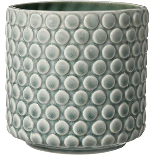 Bloomingville DOT Blumentopf Pflanzgefäß Deko Pflanzgefäße Farbe Indoor Retro Kreativ S (12,5 cm Ø) Grün Keramik