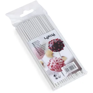 Lékué Stäbchen für Cake-Pops, weiß