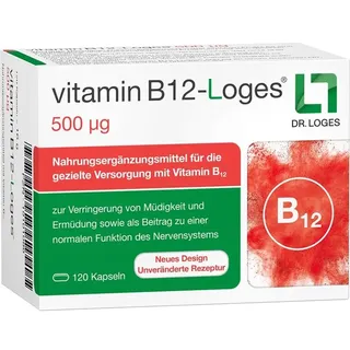 Dr. Loges Vitamin B12-loges 500 μg Kapseln 120 St.