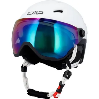 CMP 38b4677 Helm Mit Visier - White / Black - XL