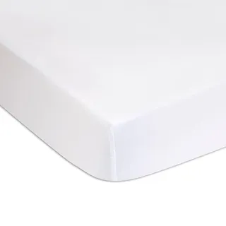 Easy Dort PU Frottee-Matratzenschoner, Baumwolle, 60 x 120 cm, Weiß, 2 Stück